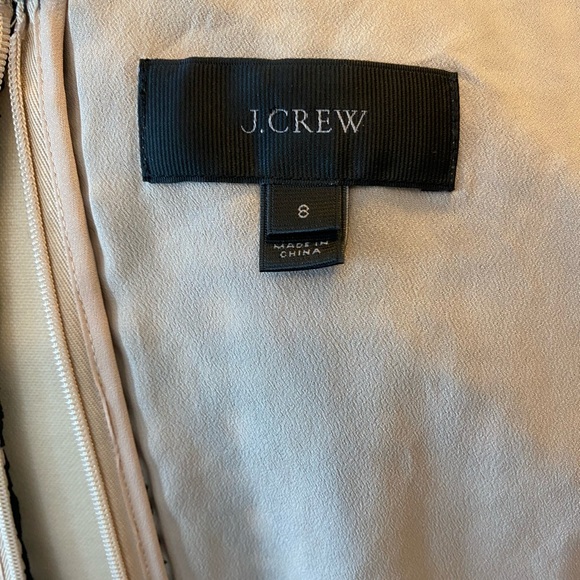 J. Crew Black Lace Sleeveless Top fully lined EUC Size 8 - Picture 11 of 11